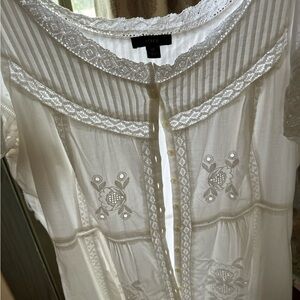 Gorgeous cotton embroidered dress.
